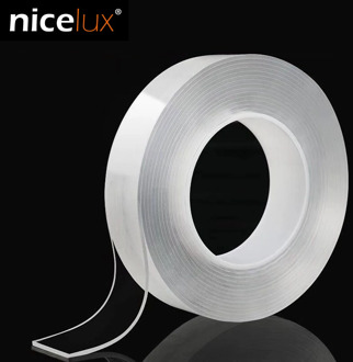 Double Sided Nano Magic Tape Recycle Use Strong Adhesive Waterproof Transparent Super Fix Gel Grip Tape Home Improvement