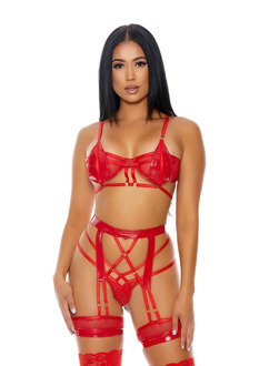 Double The Fun - Lingerie Set - XL