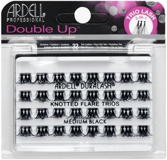 Double Up Knotted Trio Lash - Tufted Eyelashes 3V1 Medium Black