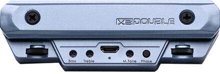 DOUBLE X1 Pro Akoestische Gitaar Pickup Gitaar Preamp Systeem, DOUBLE G0 Gitaar Pickup, DOUBLE X0 Gitaar Pickup X0 khaki grijs