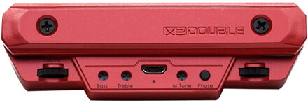 DOUBLE X1 Pro Akoestische Gitaar Pickup Gitaar Preamp Systeem, DOUBLE G0 Gitaar Pickup, DOUBLE X0 Gitaar Pickup X0 roos rood