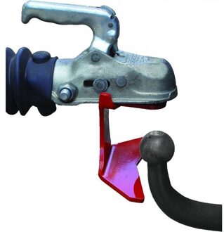 DoubleLock Aankoppelhulp Trekhaak Stop & Dock Rood