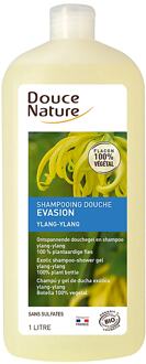 Douce Nature Shower Gel & Shampoo Ylang Ylang Relaxing 1 Liter