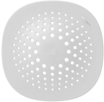Douche Afvoer Covers Plastic Badkamer Haar Catcher Stopper Aanrecht Rubber Zeef Hollow Out Filter Verwijderbare wit
