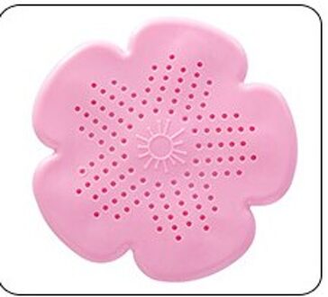 Douche Afvoer Siliconen Kichen Sink Drain Hair Stopper Catcher Filter Keuken Accessoires Bad Zeef Riool Monding Filter roze