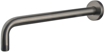 Douche Arm BWS Luxe 35 cm Rond Muurbevestiging Gunmetal Wit Chroom