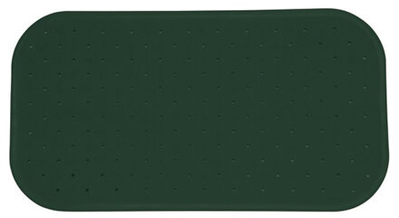 Douche/bad anti-slip mat badkamer - rubber - groen - 36 x 76 cm - Badmatjes