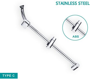 Douche Bar Voor Handdouche Handset Douche Kolom Verstelbare Wandmontage Met Beugel Houder Sliding Bar SB0003CP-86