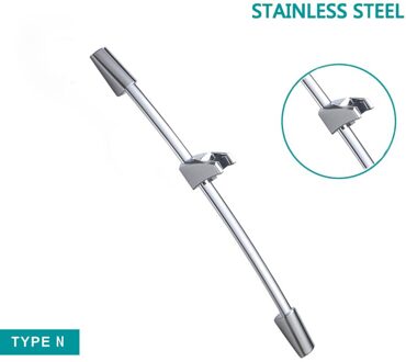 Douche Bar Voor Handdouche Handset Douche Kolom Verstelbare Wandmontage Met Beugel Houder Sliding Bar SB0016CP-86