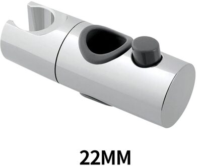 Douche Beugel Douche Rail Houder 18 ~ 25Mm Abs Chrome Douchekop Houder Verstelbare Badkamer Accessoires Universele 22mm