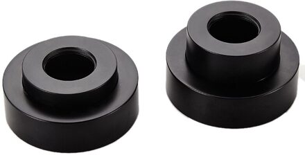 Douche Bevestigingsset Apparatuur Waterleiding Koperen Decoratieve Cover Badkamer Kraan Accessoires Galvaniseren-Zwart 2stk