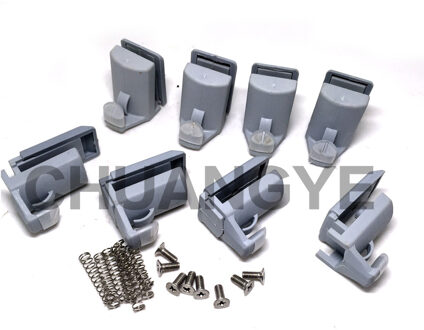Douche Deur Bodem Haak Gids Lopers x 8 Douche Deur ROLLERS/Lopers/Wielen/Katrollen