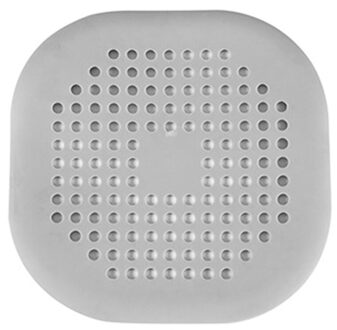 Douche Drain Plug Haar Catcher Stopper Gootsteen Zeef Riool Siliconen Badkamer Vloer Bad Water Filter Woonaccessoires grijs