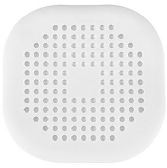Douche Drain Plug Haar Catcher Stopper Gootsteen Zeef Riool Siliconen Badkamer Vloer Bad Water Filter Woonaccessoires wit