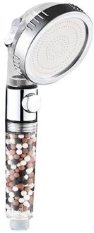 Douche Hoge Druk Verstelbare Douchekop Vervangbare Filter Toermalijn Home Spa Handdouche Punch-Gratis Beugel Base enkel en alleen douche