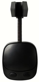 Douche Houder Universele Zuignap Douchekop Stand Beugel Punch-Gratis Badkamer Verstelbare Met Opknoping Haken zwart