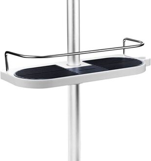 Douche Plank Telescopische Verstelbare Badkamer Organisator Plank Voor Douche Bar Voor Zeep Shampoo Lotion 18-25 Mm