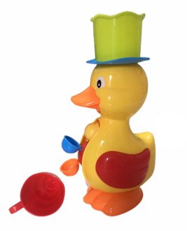 Douche Speelgoed Leuke Gele Eend Waterrad Speelgoed Baby Kraan Baden Water Spray Tool Dabbling Speelgoed Cadeau Voor Kinderen