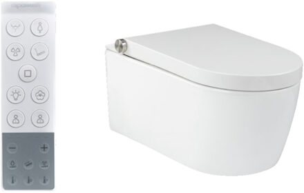 Douche WC RapoWash Bold 0.9L Met Afstandsbediening Wit - DWC-004 RapoWash