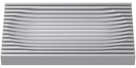 Douche Zeepbakje Premium Zelflozende Bar Zeep Houder Voor Douche Moderne Zeep Saver Voor Badkamer Flexibele Zeep Lade Grijs