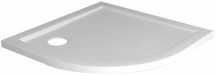 Douchebak Acryl 1/4 Rond 90X90X4 Wit - Douchebak