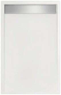 Douchebak Easy Tray 110X80X5 cm RVS Mat Of Glans - Douchebak Mat Wit