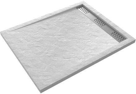 Douchebak - Pedra 100 X 80 Cm - Acryl - Wit