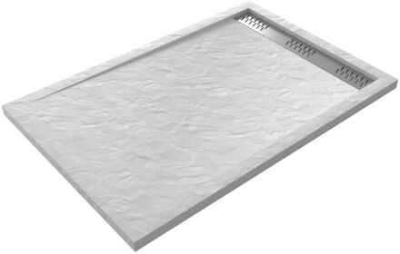 Douchebak - Pedra 120 X 80 Cm - Acryl - Wit