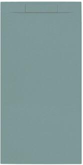 Douchebak + Sifon Allibert Rectangle 160x80 cm Mat Groen Korstmos