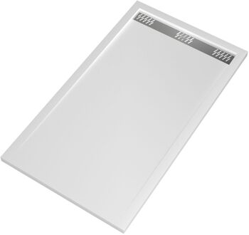 Douchebak - Pure 2 140 X 90 Cm - Acryl - Wit