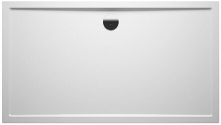 Douchebak Riho Davos 140x80 Wit Glans wit