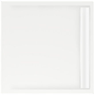 Douchebak vierkant zelfdragend Easy Tray 90x90x5cm Wit Glans