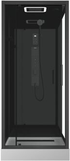 Douchecabine Aura - Vierkant - 90x90x220cm - Zwart Mat