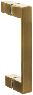 Douchecabine Compleet Just Creating 2-Delig Profielloos 100x90 cm Goud