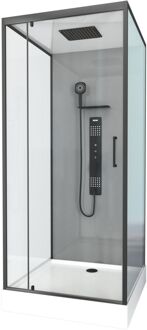 Douchecabine Trendy - Vierkant - 90x90x215cm - Grijs