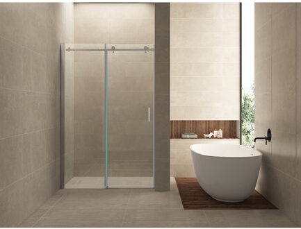 Douchedeur Nis - 140x200cm - Douche Schuifdeur - 8 mm NANO Glas