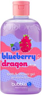 Douchegel Bubble T Smoothie Blueberry & Dragon Fruit Bath & Shower Gel 500 ml