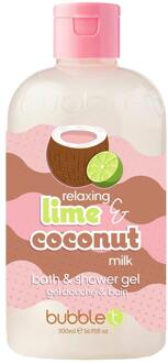 Douchegel Bubble T Smoothie Lime & Coconut Milk Bath & Shower Gel 500 ml