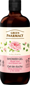 Douchegel Green Pharmacy Shower Gel Muscat Rose And Green Tea 500 ml