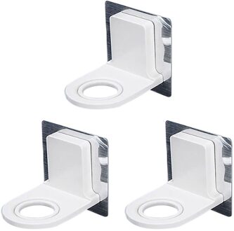 Douchegel Haak Verdikte Duurzaam Haken Zuignap Rack Gel Shampoo Zeep Vloeibare Wall Mount Houder Badkamer Plank G3 3 stk