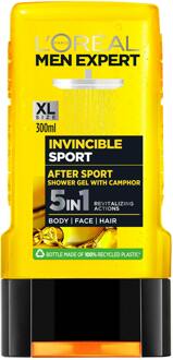 Douchegel L'Oréal Paris Men Expert Invincible Sport Shower Gel 300 ml