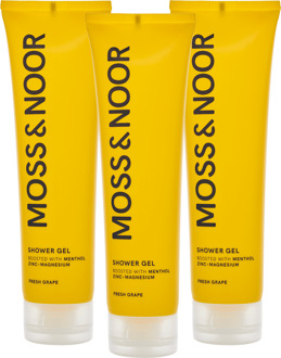 Douchegel Moss & Noor After Workout Shower Gel Fresh Grapefruit 3 x 150 ml