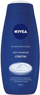 Douchegel Nivea Caring Shower Cream Rich Moisture Cream 500 ml