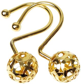 Douchegordijn Haken Ringen, Set Van 12 Decor, Metalen Roestvrij Voor Badkamer goud