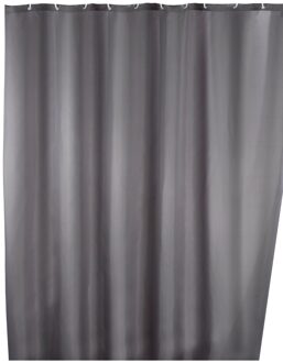 Douchegordijn Polyester - Anti Schimmel - 180x200cm - Grijs