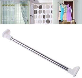 Douchegordijn Staven 1Pc Punch-Gratis Gordijn Rail Pole Thuis Leveringen Opknoping Badkamer Accessoires Gordijn Telescopische Pole