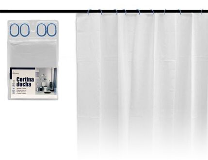 Douchegordijn Wit 180 Cm
