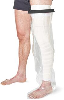 douchehoes Been heel Transparant