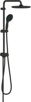 Douchekolom met handmatige omstelling - Waterbesparend - GROHE Vitalio Start Systeem 250 - Mat Zwart - 266802431