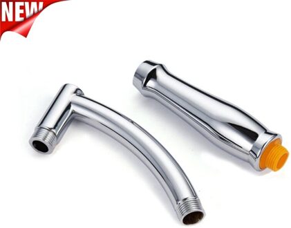 Douchekop Extension Arm Boog Hand Hold Verstelbare Extender Hoge Gepolijst Strooi Onderdelen Voor Badkamer